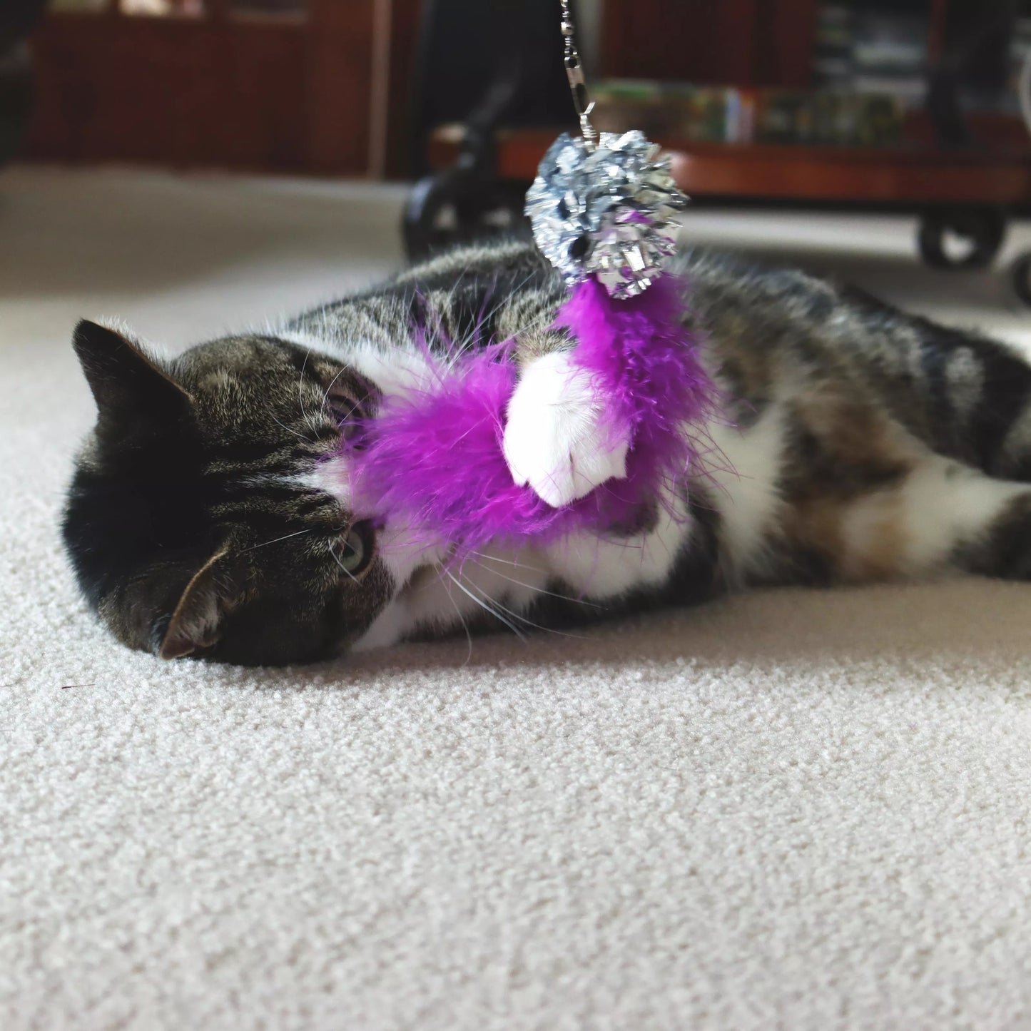 Turbo Telescoping Teaser with Crinkle Tail