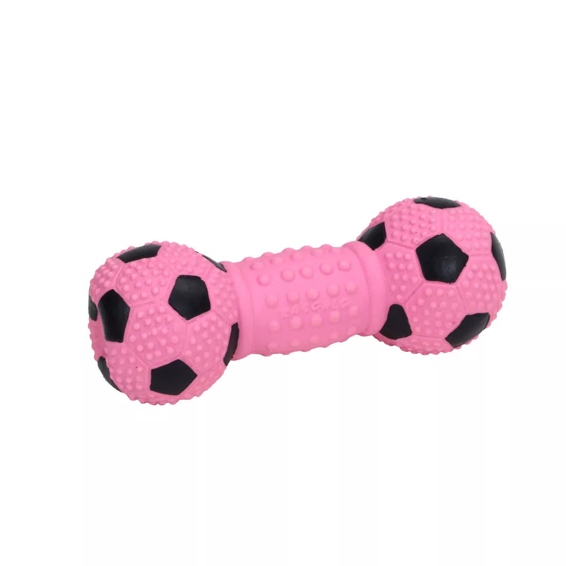 Rascals 5.5" Latex Soccer Ball Dumbbell Dog Toy