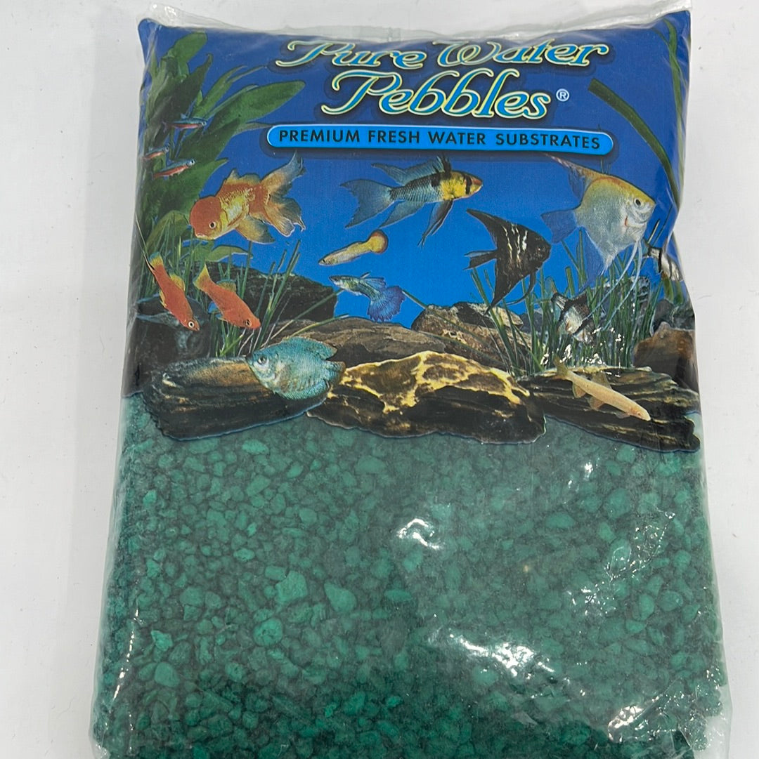 Pure Water Pebbles Emerald Green 5lbs