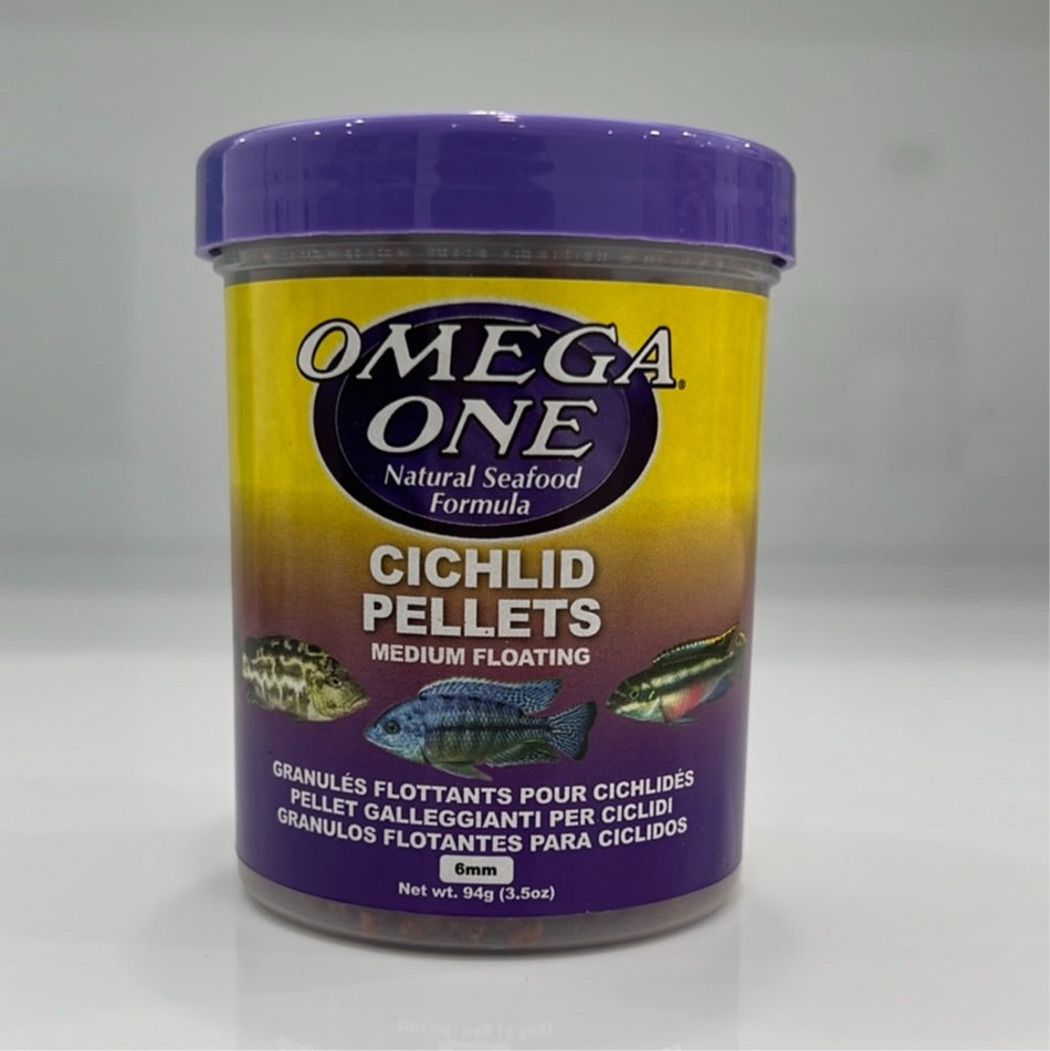 Cichlid Pellets Medium Pellet 6mm 3.5 oz