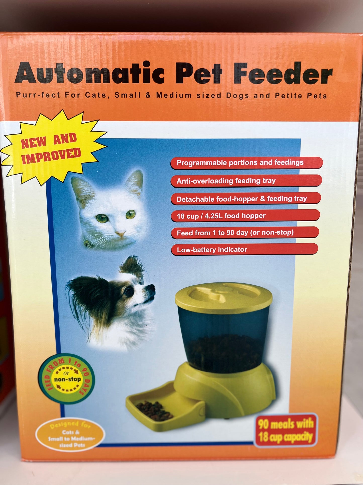 Automatic Feeder Pets 18 Cup