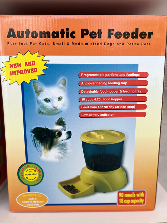 Automatic Feeder Pets 18 Cup