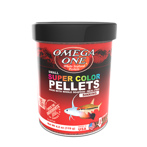 Omega One Sm Super Color Pellet Sinking 4.2 oz