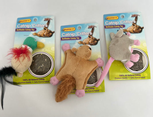 Catnip Critters toy c/u