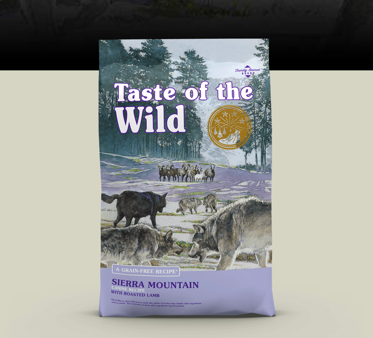 Sierra Mountain Canine Recipe with Roasted Lamb